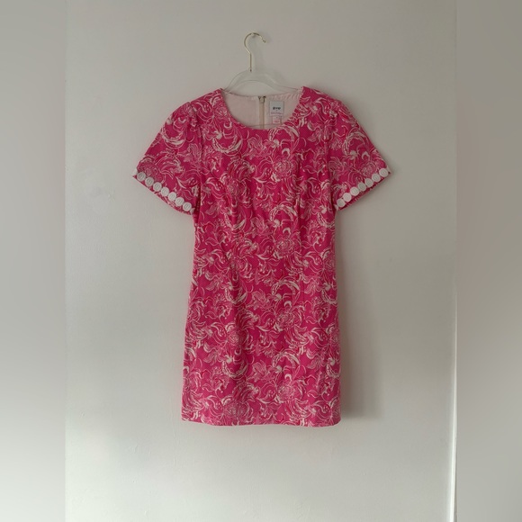 Lilly Pulitzer x Goop Gwyneth stretch shift dress size 10 - Picture 3 of 3